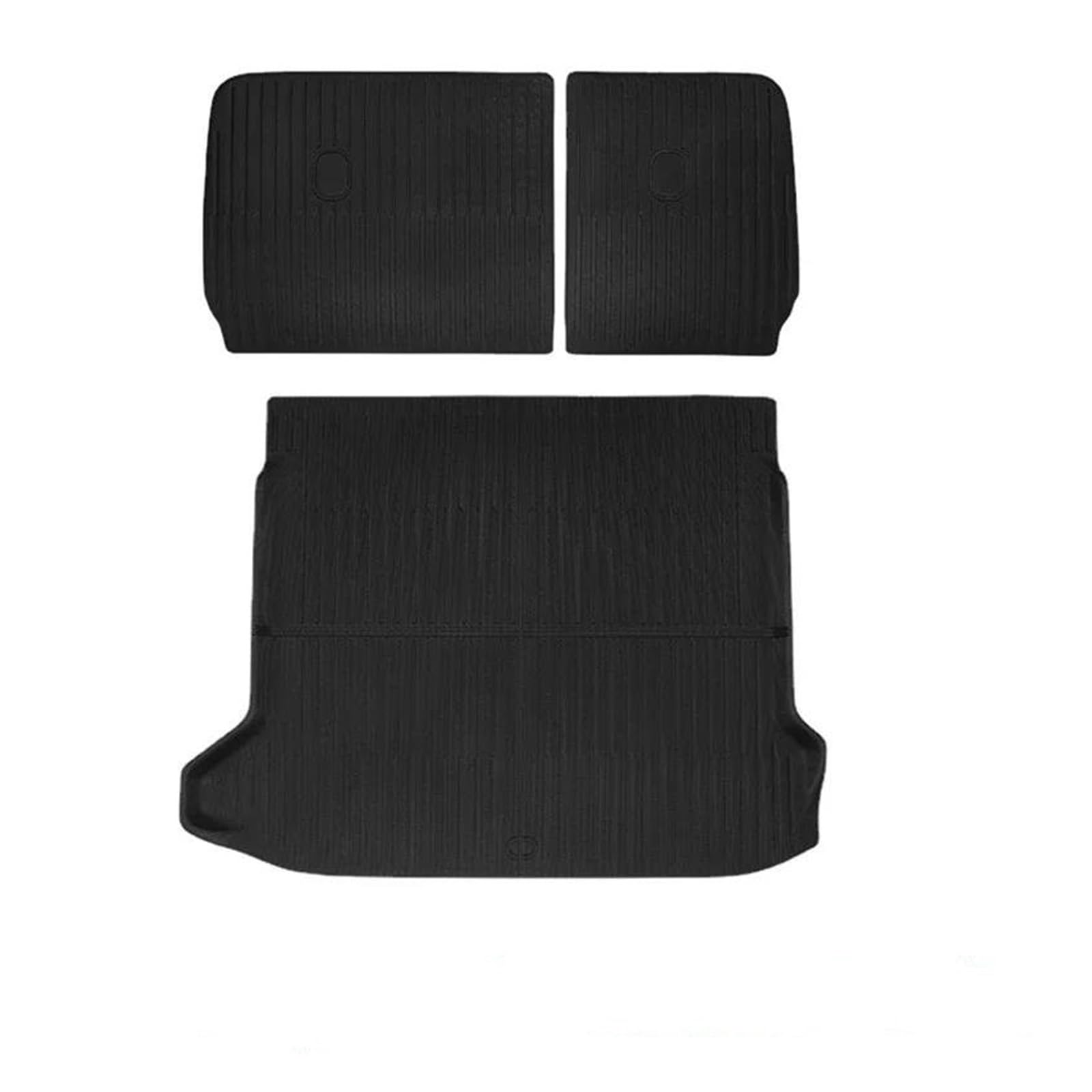 Cargo Teppich Schutzmatte Für H& Für i&oniq 5 2023 2024 Kofferraum Matte Wasserdicht Nicht-Slip Boden Matte Auto Voll Umgeben Fußmatten Auto Zubehör Cargo Teppich(Trunk mat backrest) von KWAYA