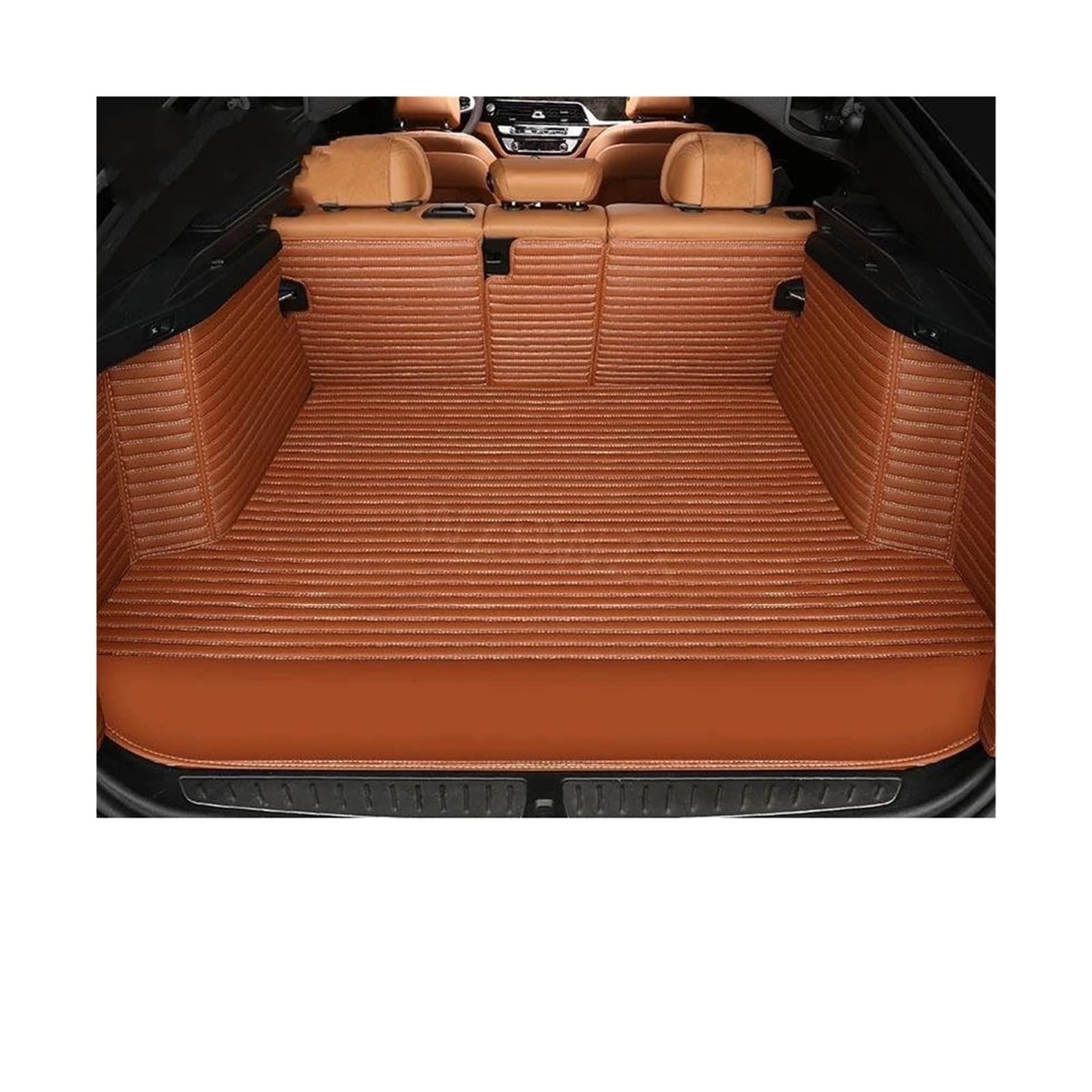 Cargo Teppich Schutzmatte Für K&ia Für R&io Für S&Portage Für C&Erato K2 K3 K4 K5 Alle Modelle Auto Stamm Schutz Matten Auto Individuelles Zubehör Cargo Teppich(Brown) von KWAYA