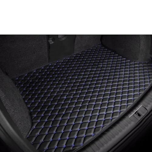 Cargo Teppich Schutzmatte Für L&EXUS Für RX 270 330 350 2023 2024 5 Sitz Auto Schmutz-beständig Voll Umgeben Stamm Matte Kofferraum Matte Hinten Fracht Tablett Cargo Teppich(Black Blu,1) von KWAYA