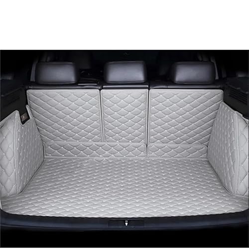 Cargo Teppich Schutzmatte Für L&EXUS Für RX 270 330 350 2023 2024 5 Sitz Auto Schmutz-beständig Voll Umgeben Stamm Matte Kofferraum Matte Hinten Fracht Tablett Cargo Teppich(Light Grey,2) von KWAYA