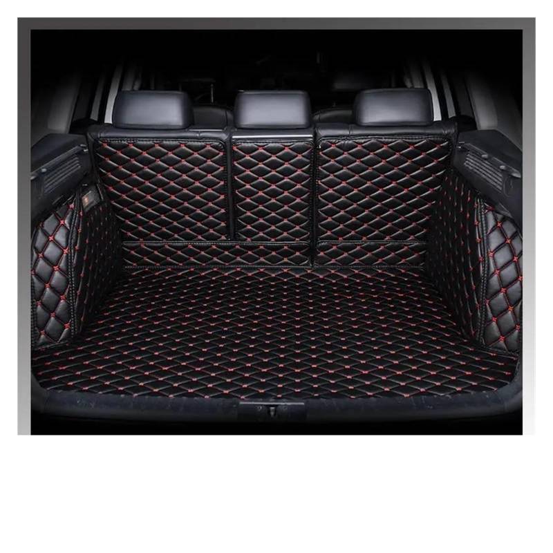 Cargo Teppich Schutzmatte Für M&azda CX5 Für CX-5 SUV 2012 Kofferraum Matte Cargo-Liner Innen Abdeckung Zubehör Cargo Teppich(Black red) von KWAYA