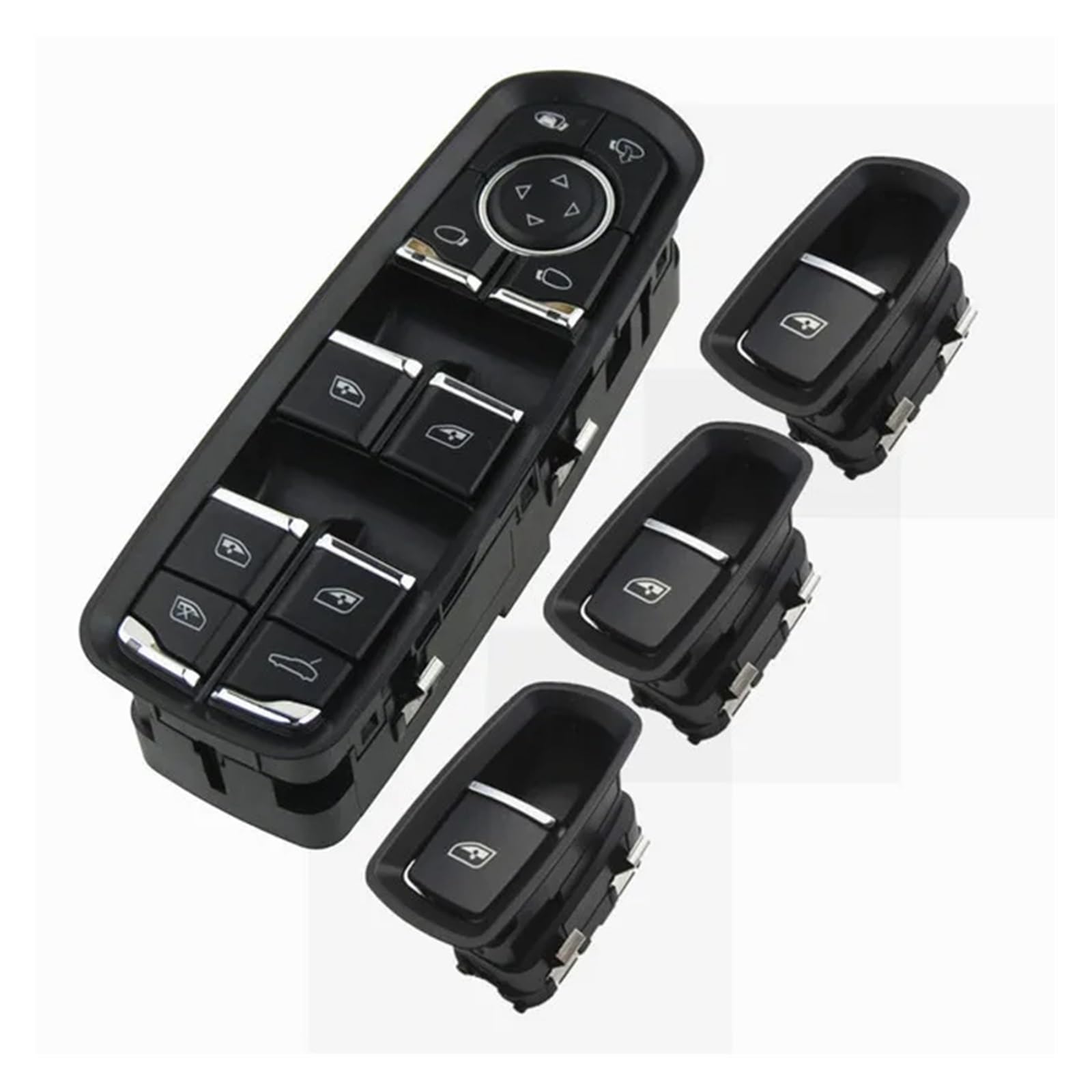 Fensterheberschalter Für Für C&ayenne Für 2010 2011 2012 2013 2014 2015 2016 2017 2018 Auto Power Passagier Fahrer Fenster Control Schalter Taste Auto Fenster Schalter(Set 2) von KWAYA