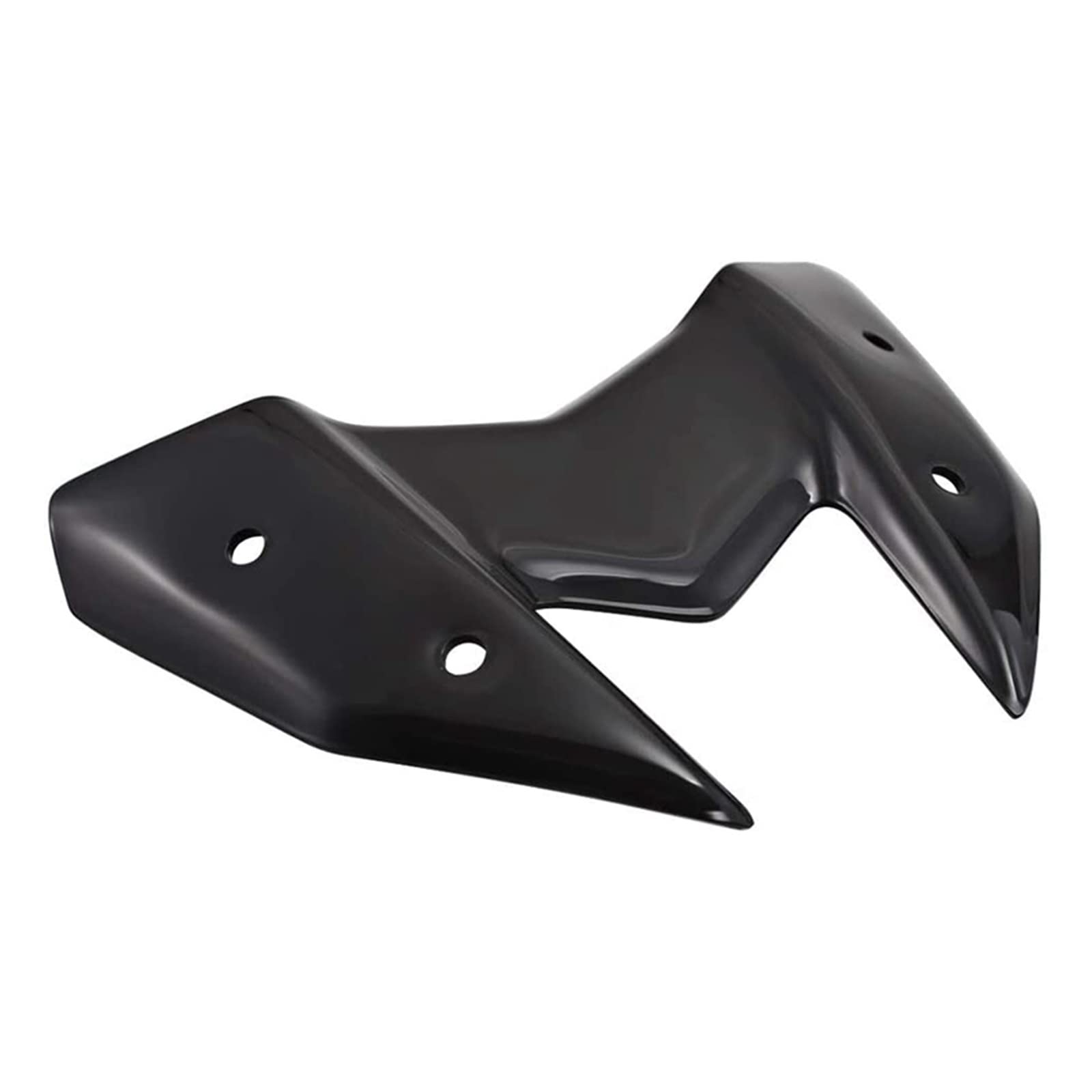 KWAYA Motorrad Windabweiser Front Gugel Verkleidung Abdeckung Schwarz Klassisch für Kawasaki Z800 2012-2016 Windschutzscheibe Windabweiser Doppel Blase Außenmontage von KWAYA