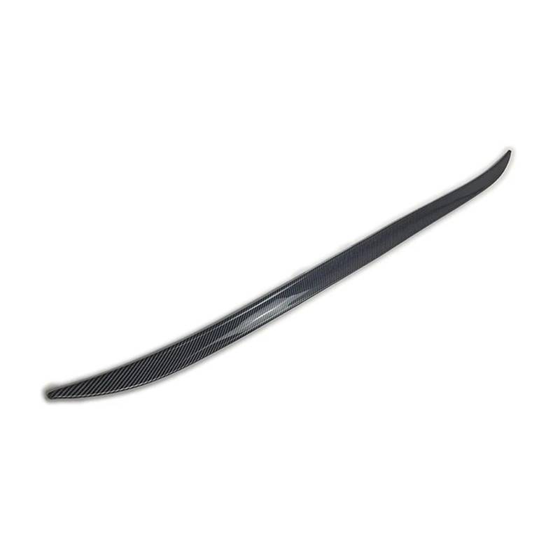 Kofferraumdachspoiler 1Pcs Für Peugeot 508 W204 W211 E92 E60 E90 G20 F30 A3 A4 Universal Auto Hinten Flügel Geändert Spoiler Lippe Dekoration 121MM Auto Heckspoiler(Carbonfiber) von KWAYA