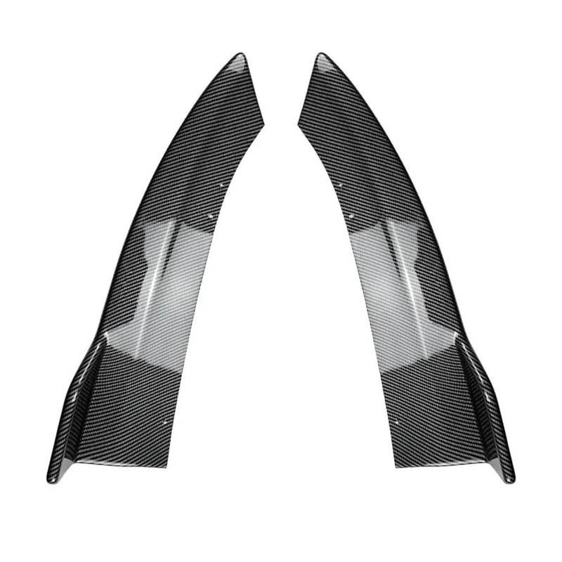 Kofferraumdachspoiler Für C Für Klasse W206 C200 C260 C300 2022 2023 2024 + Auto Seite Diffusor Splitter Hinten Bumper Spoiler Körper Kit Tuning Auto Heckspoiler(Carbon Look) von KWAYA