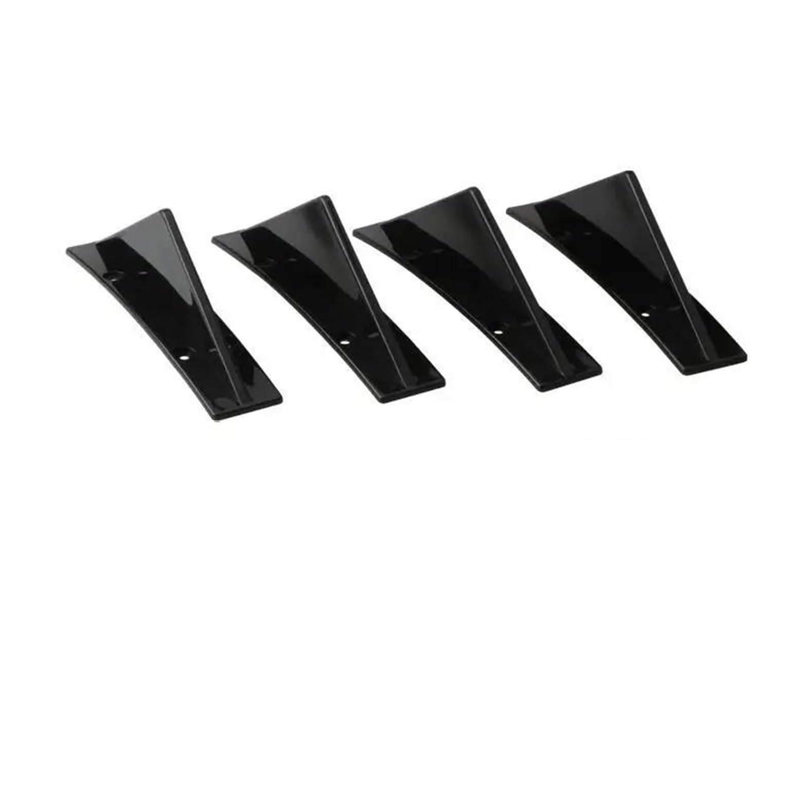 Kofferraumdachspoiler Für C1 C2 C3 C4 Für Xsara Für P&icasso Für Peugeot 106 107 206 207 307 Auto Zurück Spoiler Splitter Stoßstange Auto Heckspoiler(Black) von KWAYA