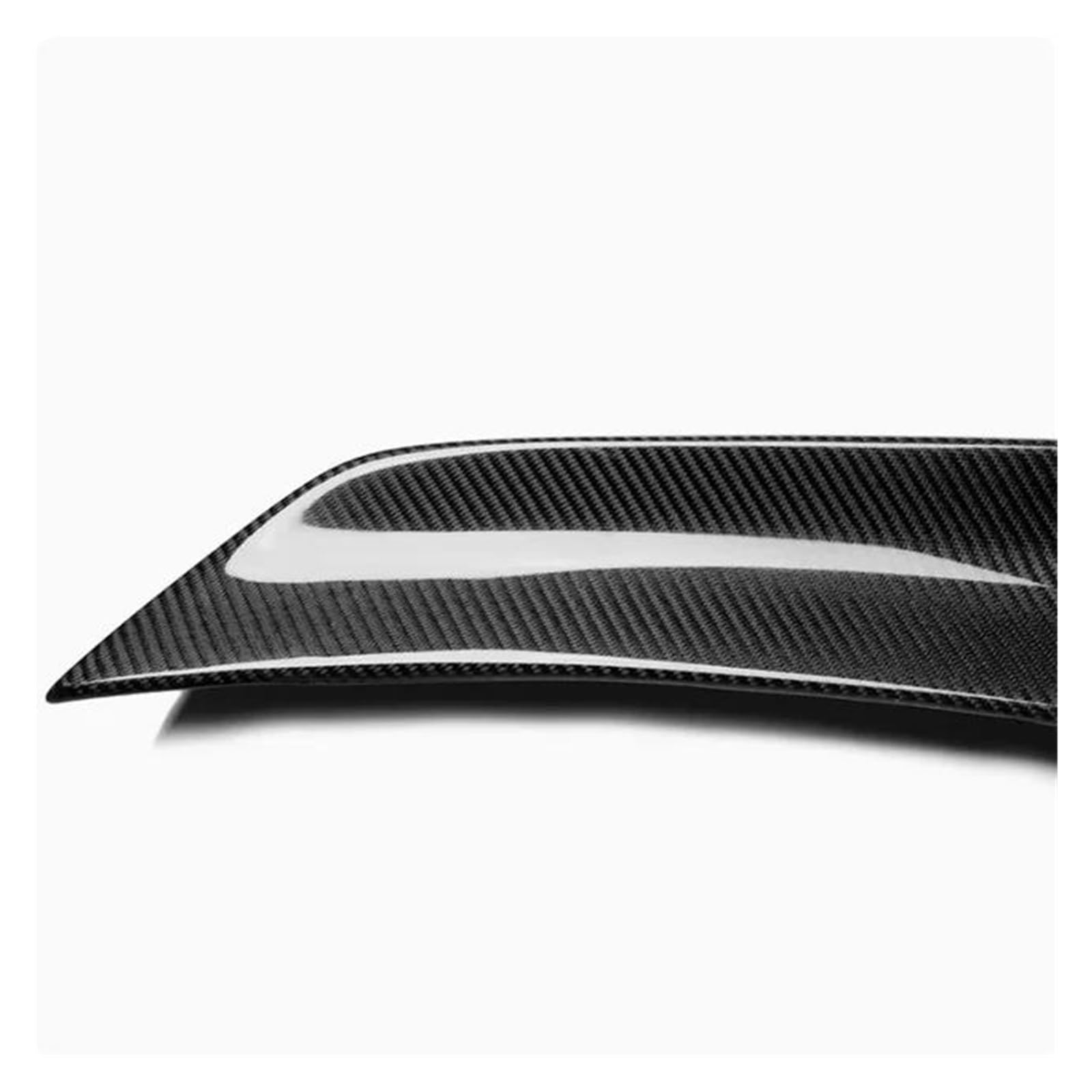 Kofferraumdachspoiler Für Mustang 2015 2016 2017 2018 2019 2020 2021 Auto Spoiler Heckspoiler Stamm Flügel Styling ABS Auto Heckspoiler(Carbon Fiber) von KWAYA