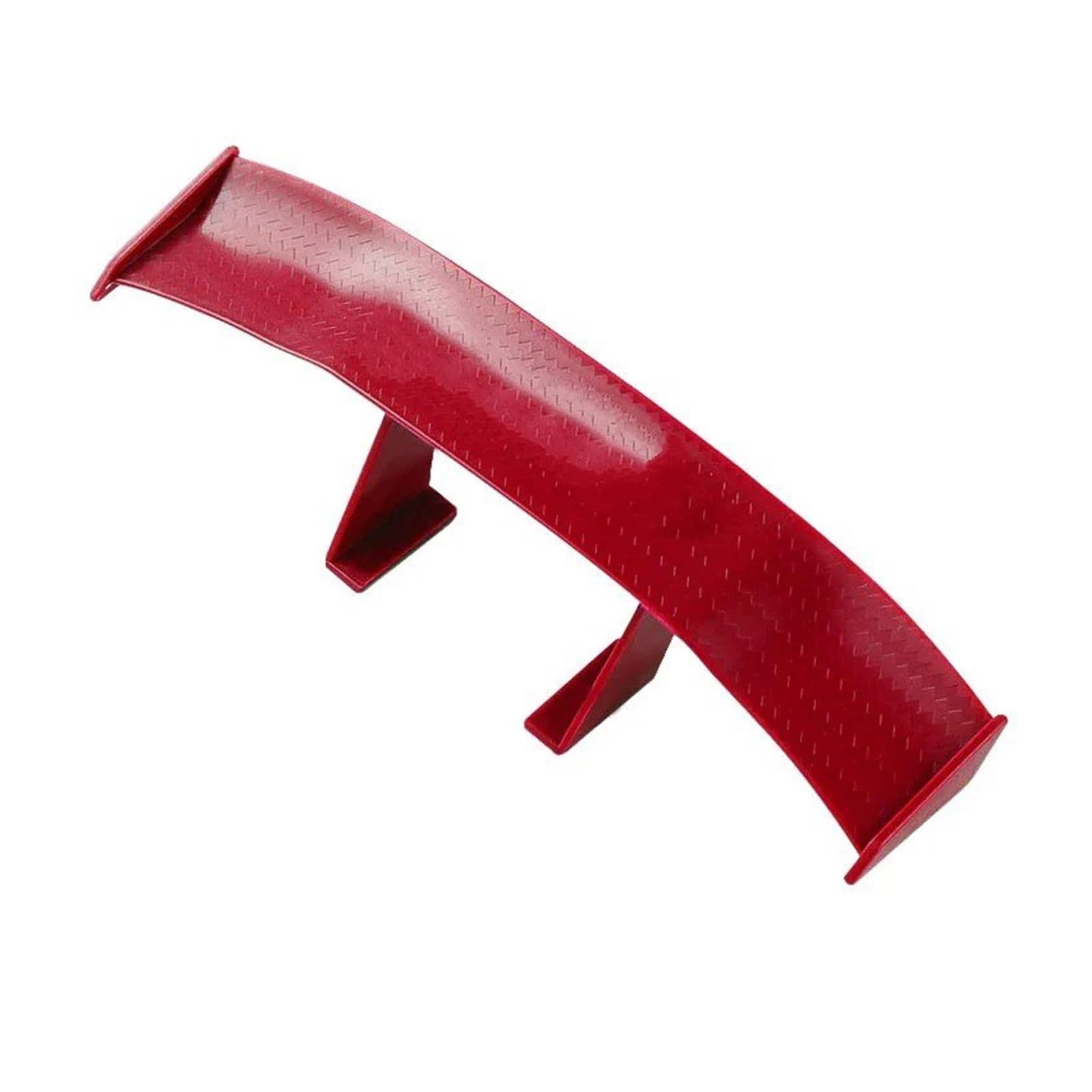 Kofferraumdachspoiler Für Peugeot 206 308 307 208 207 3008 2008 508 407 301 406 408 607 Auto Kleiner Heckspoiler Flügel Modell Carbon Fiber Look Heckspoiler Auto Heckspoiler(Red) von KWAYA