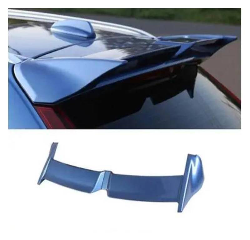 Kofferraumdachspoiler Für Volvo Für XC60 2018 2019 2020 2021 2022 2023 Auto Stamm Lip Spoiler Hinten Flügel ABS Farbe Auto Heckspoiler(Bl) von KWAYA