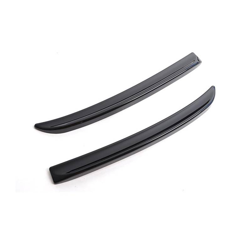 Kofferraumdachspoiler Heckspoiler-Verlängerung, Lippenflossen, Spoiler, rote Kohlefaser, Schwarze Farbe, Autoteil-Styling für C&ooper F56 F55 S für JCW-Modelle ab 2014 Auto Heckspoiler(Black) von KWAYA