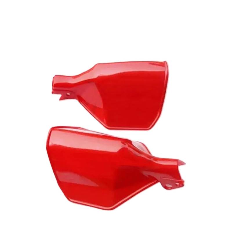 Lenkerschutz Universal 22mm Motorrad Handschutz Winddicht Lenker Schild Hand Schutz Schutz Abdeckung Für Motorrad Motor Zubehör Handschützer Schutz Lenker(Red) von KWAYA