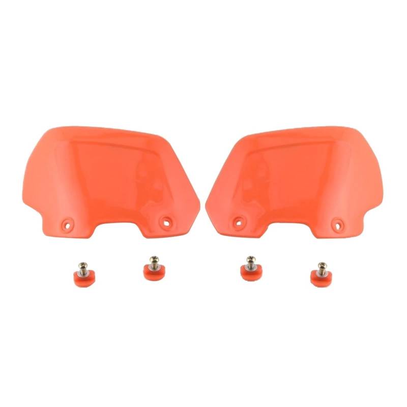 Lenkerschutz Universal Motorrad 22MM 28MM Handschützer Griffschutz Handschutz Off Road ATV Quad Pit Dirt Bike Lenker Handschutz Schutz Handschützer Schutz Lenker(Orange) von KWAYA