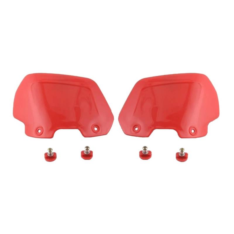 Lenkerschutz Universal Motorrad 22MM 28MM Handschützer Griffschutz Handschutz Off Road ATV Quad Pit Dirt Bike Lenker Handschutz Schutz Handschützer Schutz Lenker(Red) von KWAYA