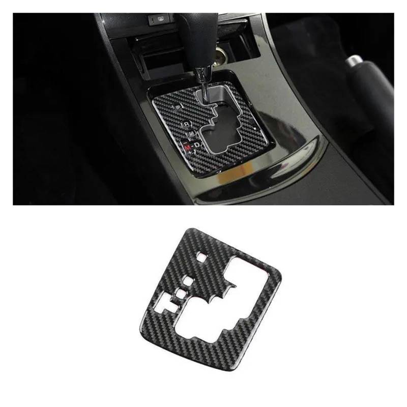 Mittelkonsole Interieur 1pc Für M&azda 3 Für Axela 2010 2011 2012 2013 Auto Getriebe Shift Panel Trim Abdeckung Weichen Carbon Bedienfeld Dekoration(Inner Frame LHD) von KWAYA