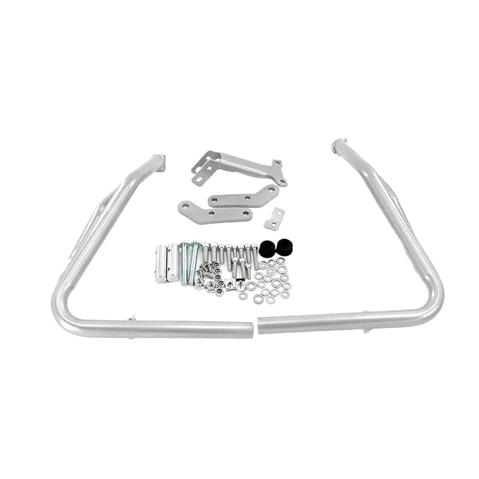 Motorschutzbügel Für Transalp Xl750 XL750 Für TRANSALP Für XL 750 2023 2024 Motorrad Motor Schutz Crash Bar Rahmen Stoßstange Verkleidung Protector Bars Autobahn Motor Schutz(Lower(Silver)) von KWAYA