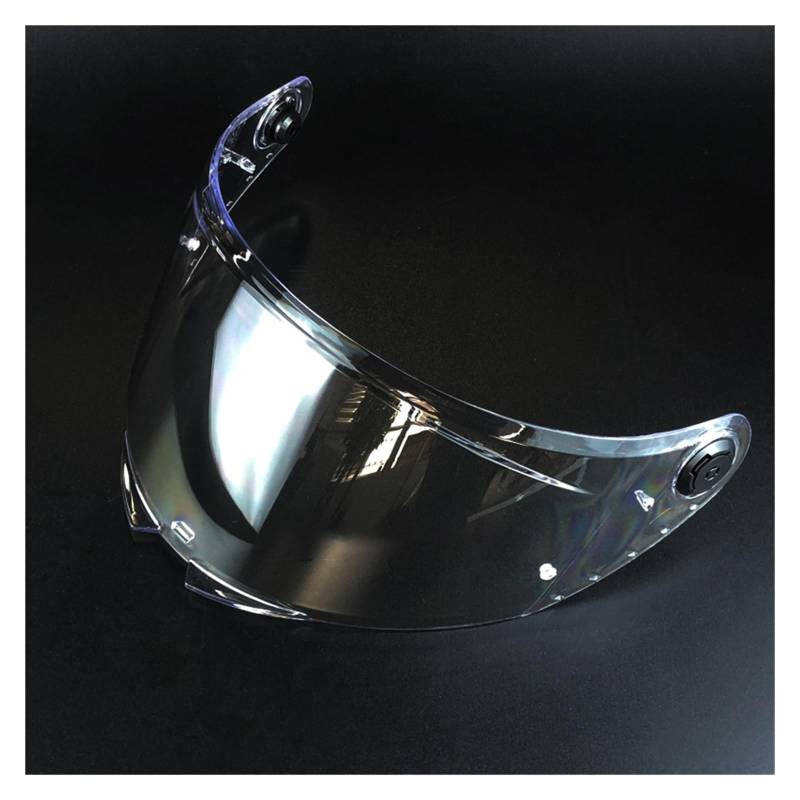 Motorrad Helmvisierlinse, Helmvisier Visier Abnehmbares Motorrad Integralhelm Schutzbrille Motorradhelm Zubehör(Clear) von KWTN