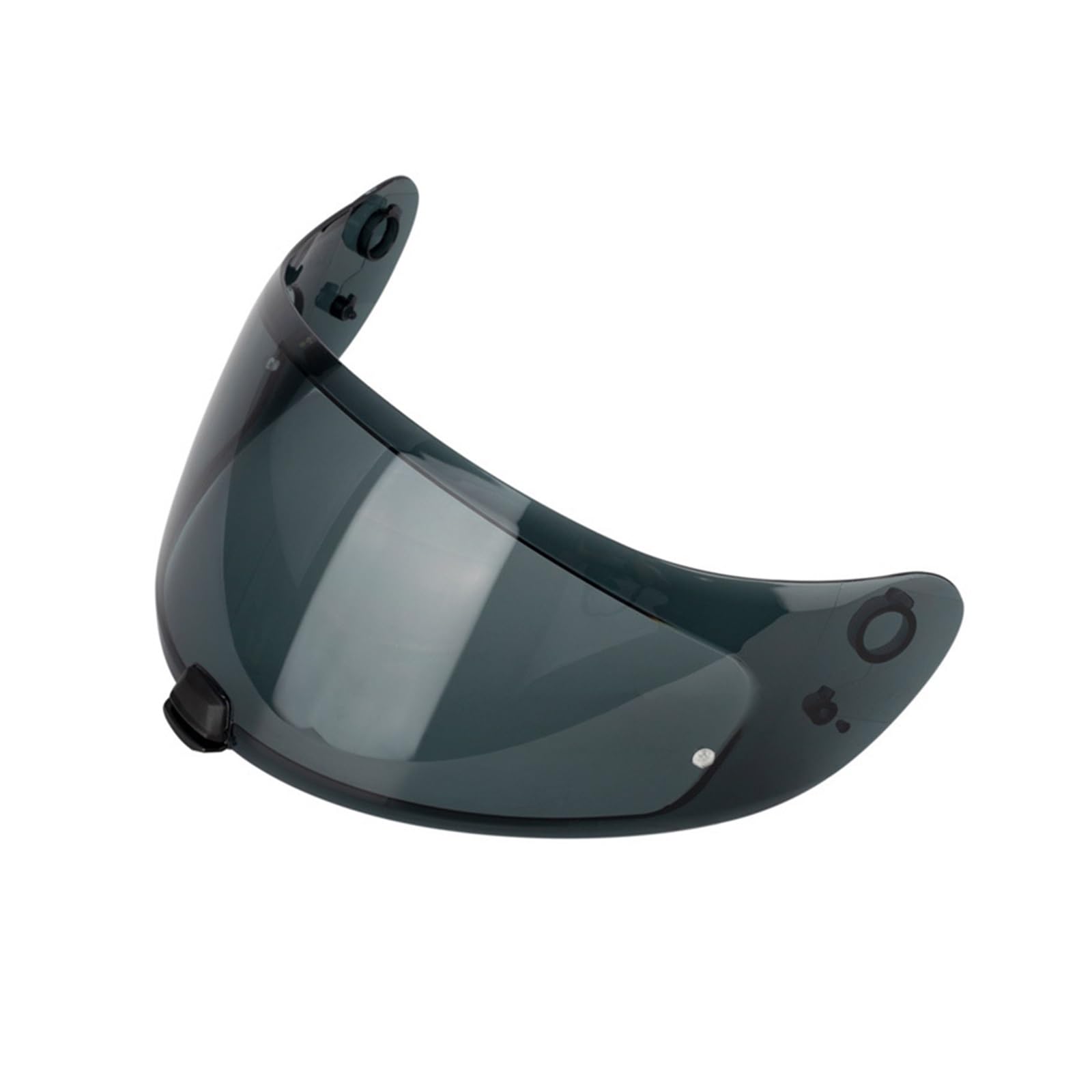 Motorrad Helmvisierlinse, Motorradhelmvisierlinse Visierlinse Blendschutz-Motorradhelmbrille UV-Windschutzscheibe(Rot)(Black) von KWTN