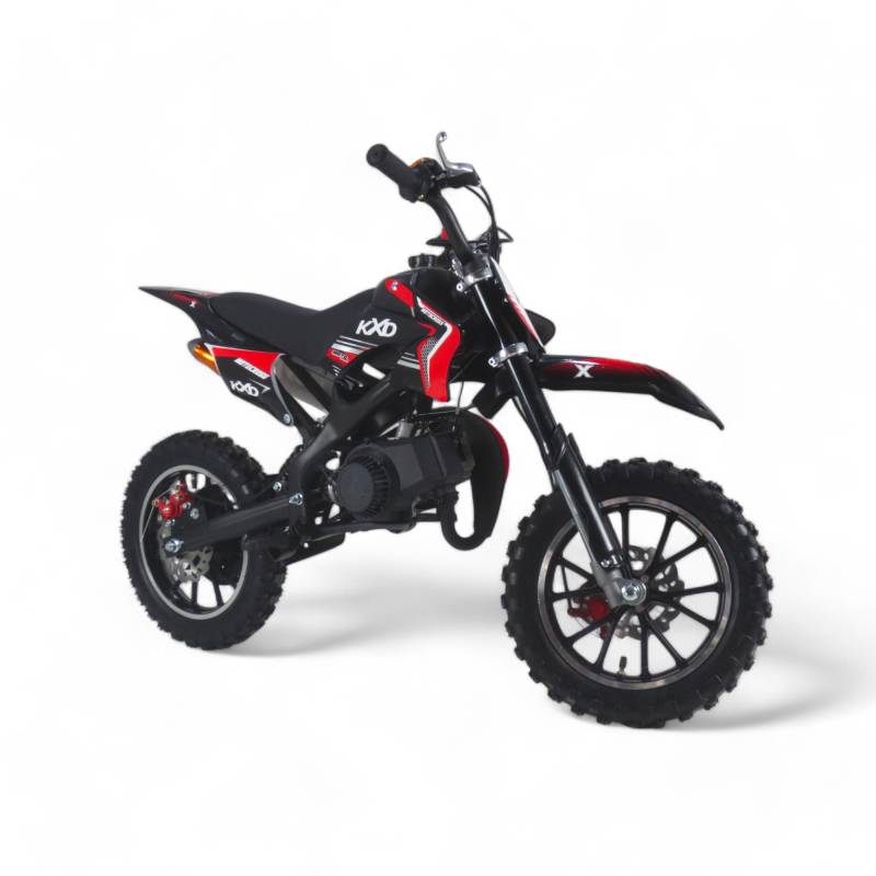 KXD 701 49ccm 2T Kinder Dirt Bike Dirtbike CrossBike Pocket Pitbike Kinderbike Rennbike Minibike Bike Pocket (KXD 701 49ccm 2T rot) von KXD