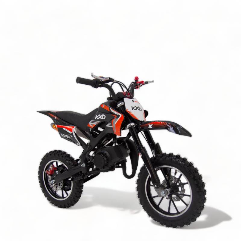 KXD 701 49ccm Dirt Bike Dirtbike CrossBike Enduro Dirtbike Pocket 49cc Pitbike PocketBike Motocross Motorrad Motorbike Motorsport Pocket Vollcross Crossbike OVP Orange (orange, KXD 701 49ccm 2T) von KXD