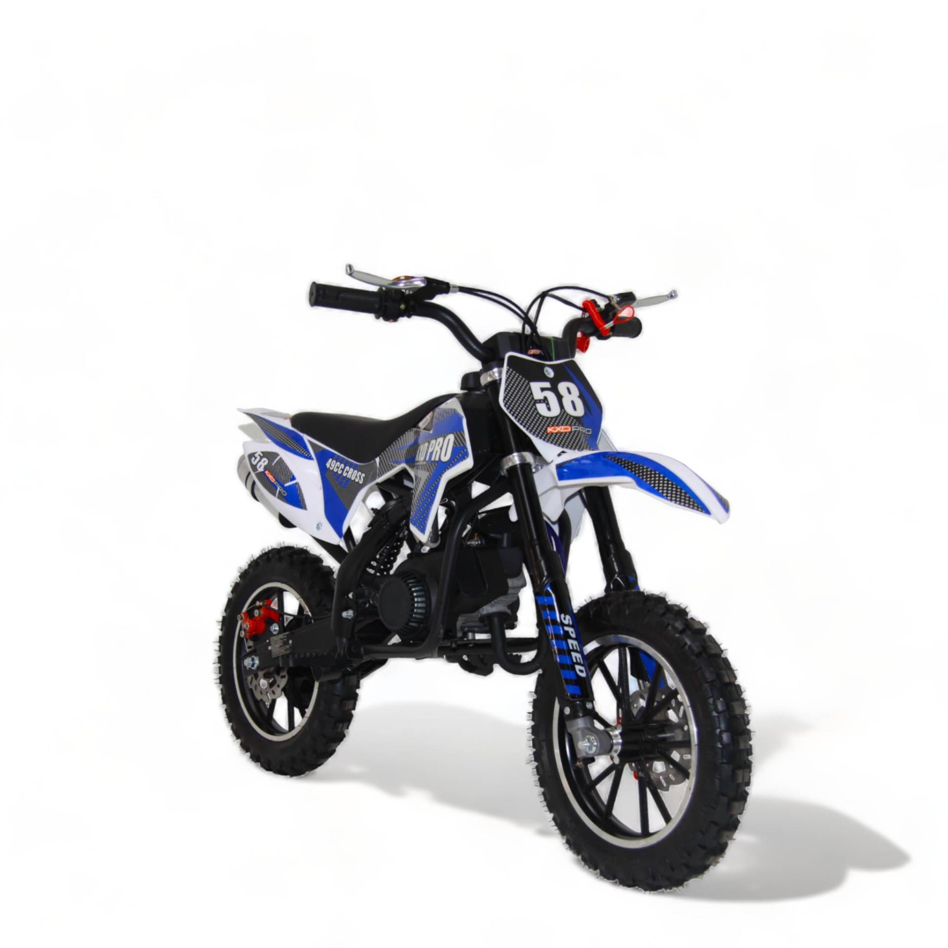 KXD 702 49ccm 2T Dirtbike Crossbike Pocketbike grün von KXD