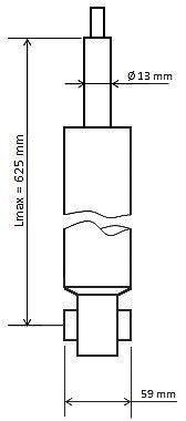 Kyb Stoßdämpfer [Hersteller-Nr. 3448024] für Audi, Seat, Skoda, VW von KYB