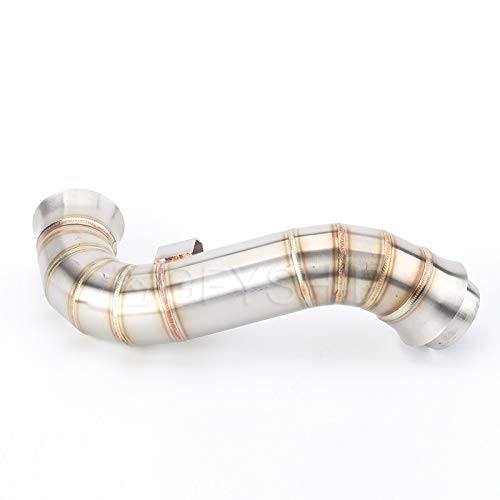 For KTM 890 DUKE/R 2020-2021, 890 Adventure/Adventure R/Adventure R Rally 2021 Motorrad Auspuff Middle Link Pipe Abgaskrümmer von KYN