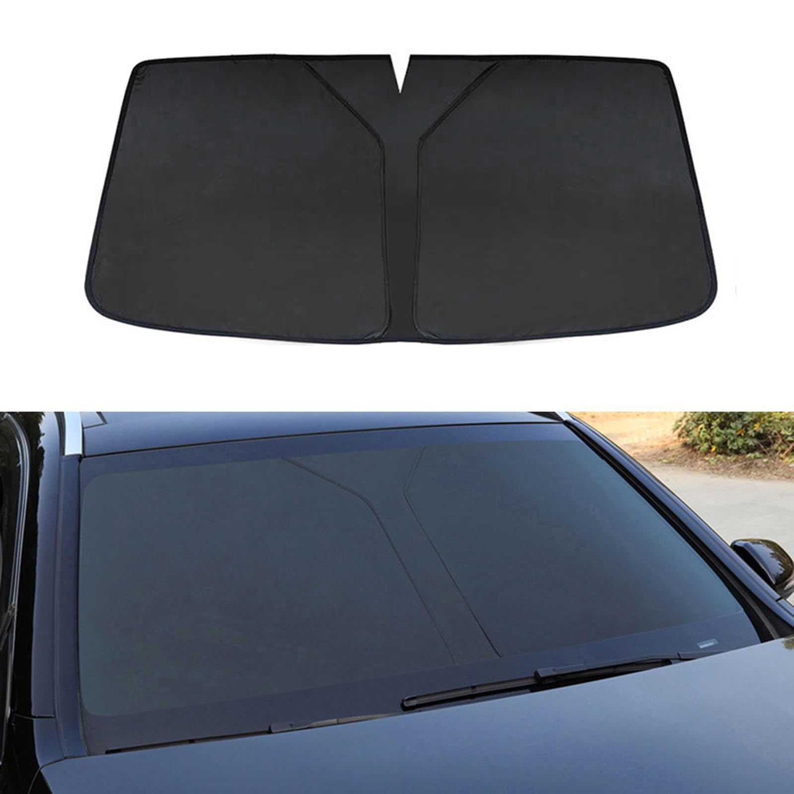 Geeignet für Honda Fit Jazz GD 2002-2009, Windschutzscheibe Sonnenschutz, faltbare Windschutzscheibe Sonnenschutz, vordere Windschutzscheibe Sonnenschutz, Autozubehör von KYNEPSBH