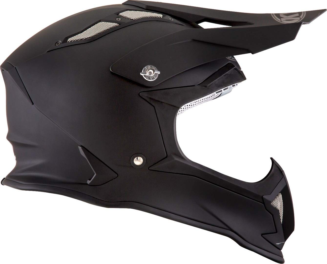 Helm KYT Strike Eagle Plain MATT Black - XS von KYT