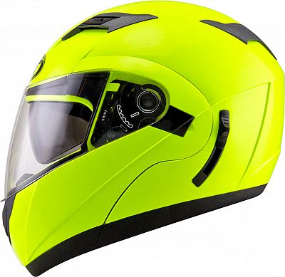 KYT Convair, Klapphelm - Neon-Gelb - XXL von KYT