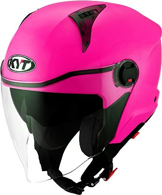 KYT D-City Plain, Jethelm - Neon-Pink - L von KYT