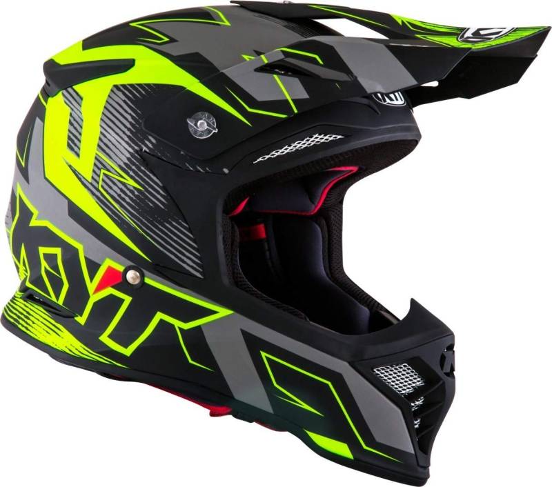 KYT Helm SKYHAWK DIGGER MATT BLK/YELLOW - XL von KYT