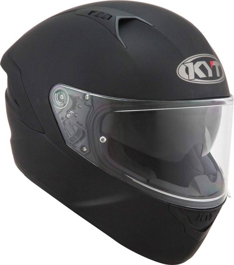 KYT Motorradhelme Integral nf-r, Plain Matt Black, Größe XL 61 – 62 cm von KYT