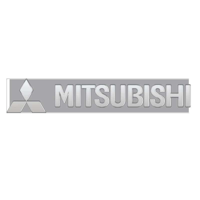 Auto Emblem, für Mitsubishi Colt Lancer ASX Eclipse Cross Outlander L200 Selbstklebende Auto Emblem Aufkleber Front Motorhaube/Heckkoffer Abzeichen Aufkleber 3D Buchstaben Abzeichen von KYUVIST