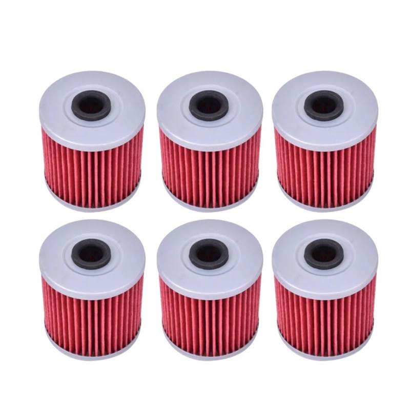 Getriebeölfilter for 700 Integra DCT 750 Integra NC750 X-ADV XADV 750 ADV750 2012–2016 2017 2018 2019 2020(6pcs Red) von KZYQDARS