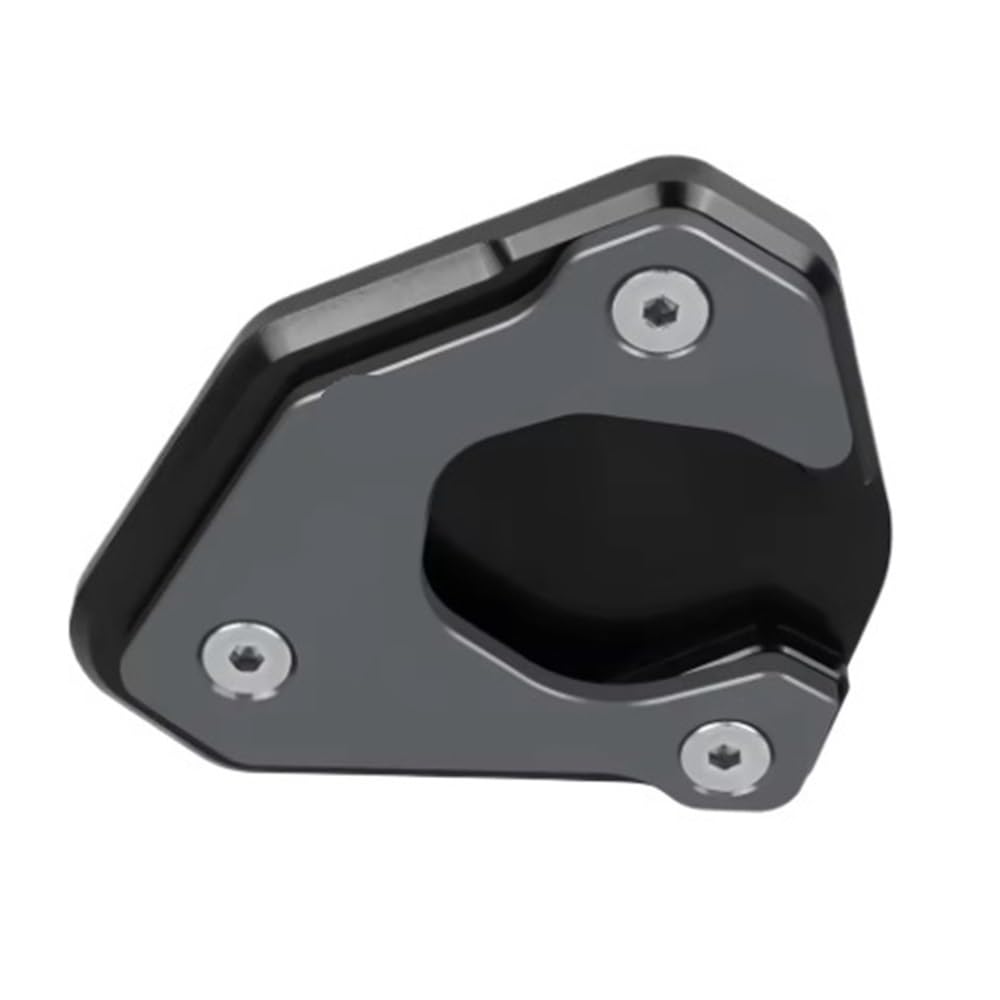 KZYQDARS Seitenhalterung Pad Für G310GS Für G310 GS Für G 310 GS 2022 2023 Motorrad Kickstand Verlängerung Pad Fuß Seite Stehen Platte Seitenhalterung Vergrößerungspad(Titanium-no Logo) von KZYQDARS