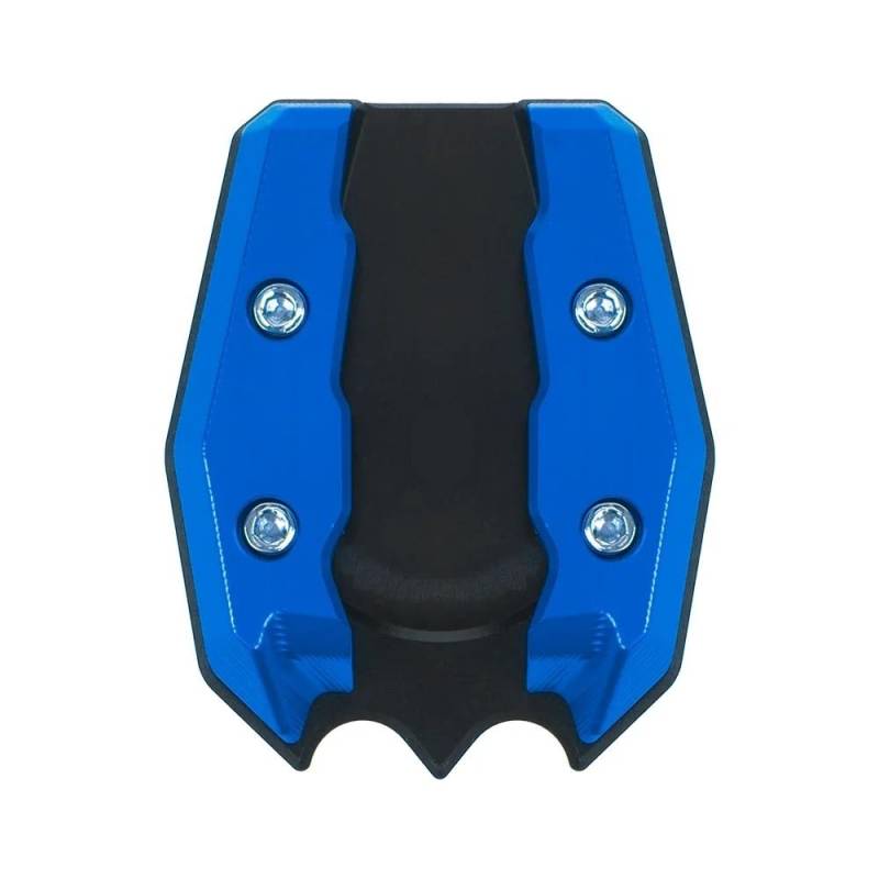 KZYQDARS Seitenhalterung Pad Für Y&AMAHA Für NMAX155 Motorrad Seite Stehen Enlarger Platte Aluminium Seite Ständer Verlängerung Pad Unterstützung Zubehör Seitenhalterung Vergrößerungspad(Blue) von KZYQDARS