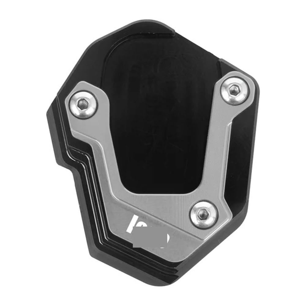 KZYQDARS Seitenhalterung Pad Kickstand Seite Stehen Enlarger Pad Fuß Pedal Verlängerung Platte Für VOGE Für 525DSX Für 900DSX Für 525DSX Für DS900 2024 Seitenhalterung Vergrößerungspad(Titanium) von KZYQDARS