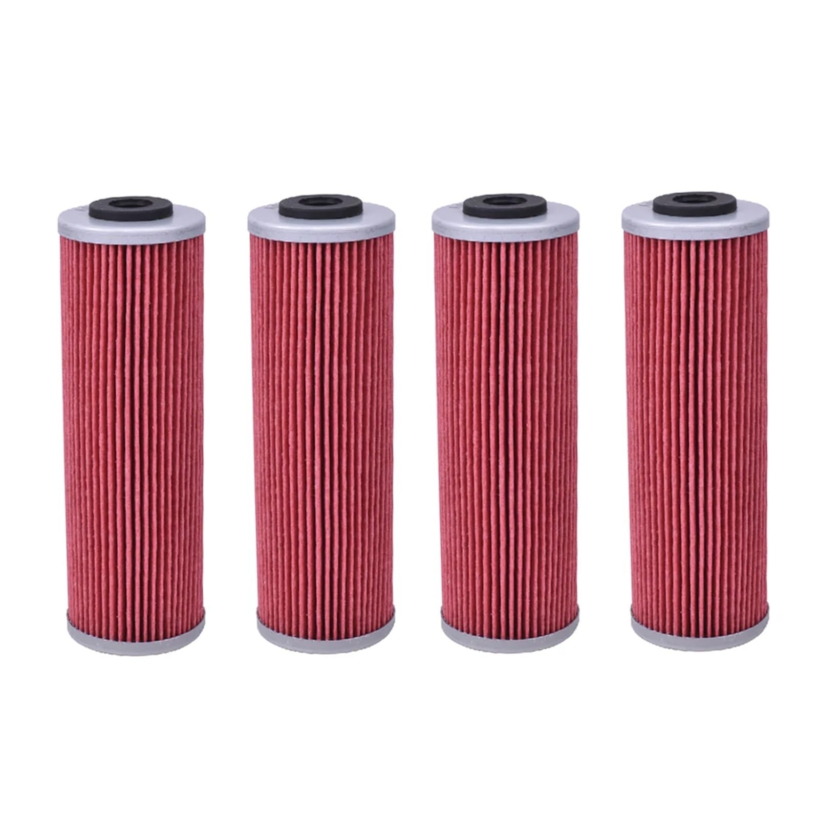 Motorteile Ölfilter for 1090 1190 Adventure RL 1190 RC8 R Track 1290 Super Adventure R TKC ST 1290 Super Duke GT 14-21(4pcs Red) von KZYQDARS