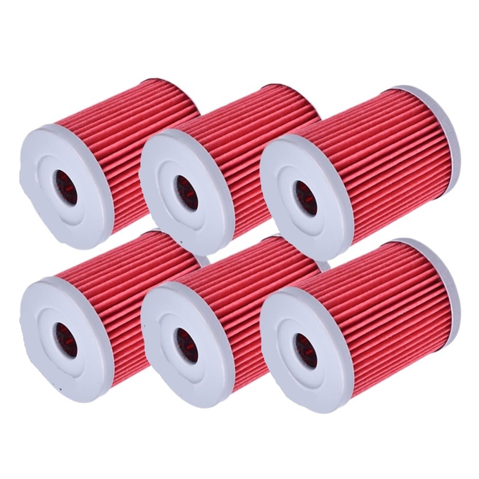 Ölfilter for Roller AN250 AN400 Burgman for 400i 600i Max for CP250 Morphous YP400 Majestät R RA XM,ax(6pcs Red) von KZYQDARS