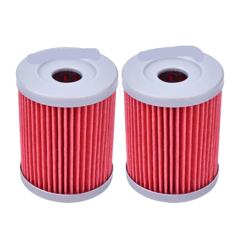 Ölfilter for Roller CP250 Morphous CP 250 YP400 Majesty YP 400 YP400R YP400RA X Max Xmax XM,ax 400 2013-2020 2018 2019(2pcs Red) von KZYQDARS