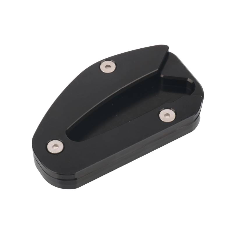 Seitenhalterung Pad Motorrad CNC Kickstand Fuß Seite Ständer Verlängerung Pad Unterstützung Platte Für CBR1000RR Für CBR 1000RR 2017-2019 2020 2021 Seitenhalterung Vergrößerungspad(NO LOGO-Black) von KZYQDARS