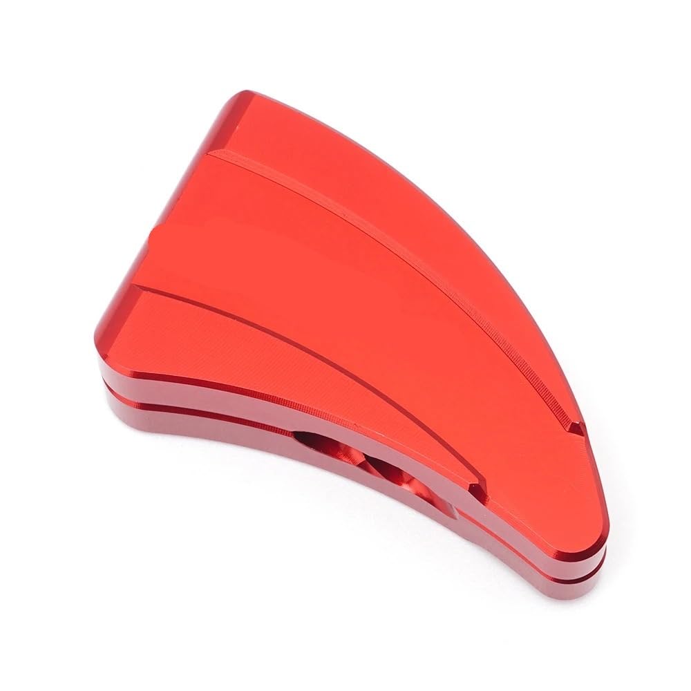 Seitenhalterung Pad Motorrad Ständer Fuß Seite Stehen Enlarger Unterstützung Platte Verlängerung Pad Für VESPA Sprint Für Primavera 150 Zubehör Seitenhalterung Vergrößerungspad(Side Brace Red) von KZYQDARS