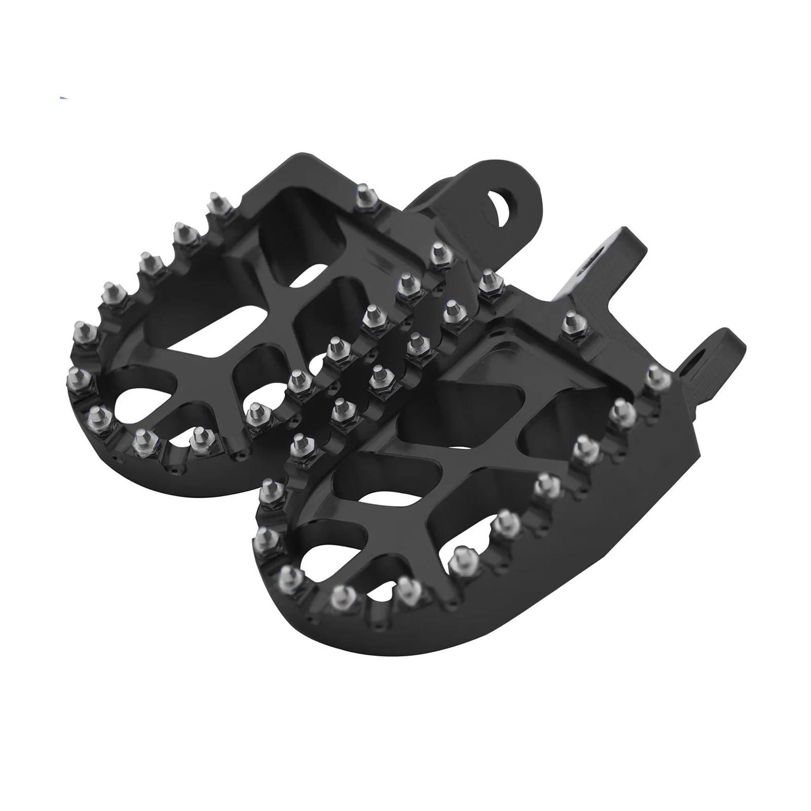 Fußrasten Motorrad Breite Pedal Fußrasten Pedale Rest Fußrasten Für CRM250 Für XR250R Für CR85R Für XR400R Für XR600R 2016 2017(Black) von KZZYPJ