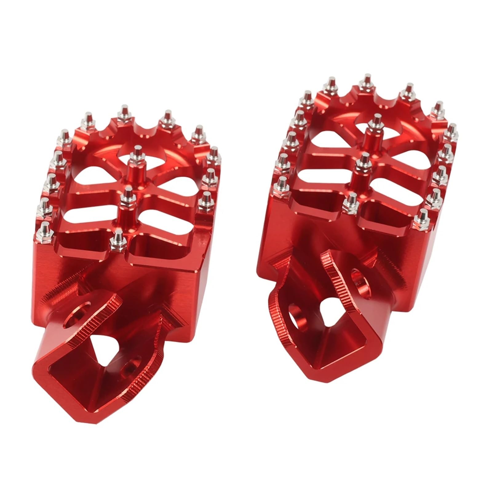 Fußrasten Motorrad Fußrasten Pedale Fußstütze Roller Fußraste Für WR250R Für WR250X 2008 2009 2010 2011 2012 2013 2014(Red) von KZZYPJ