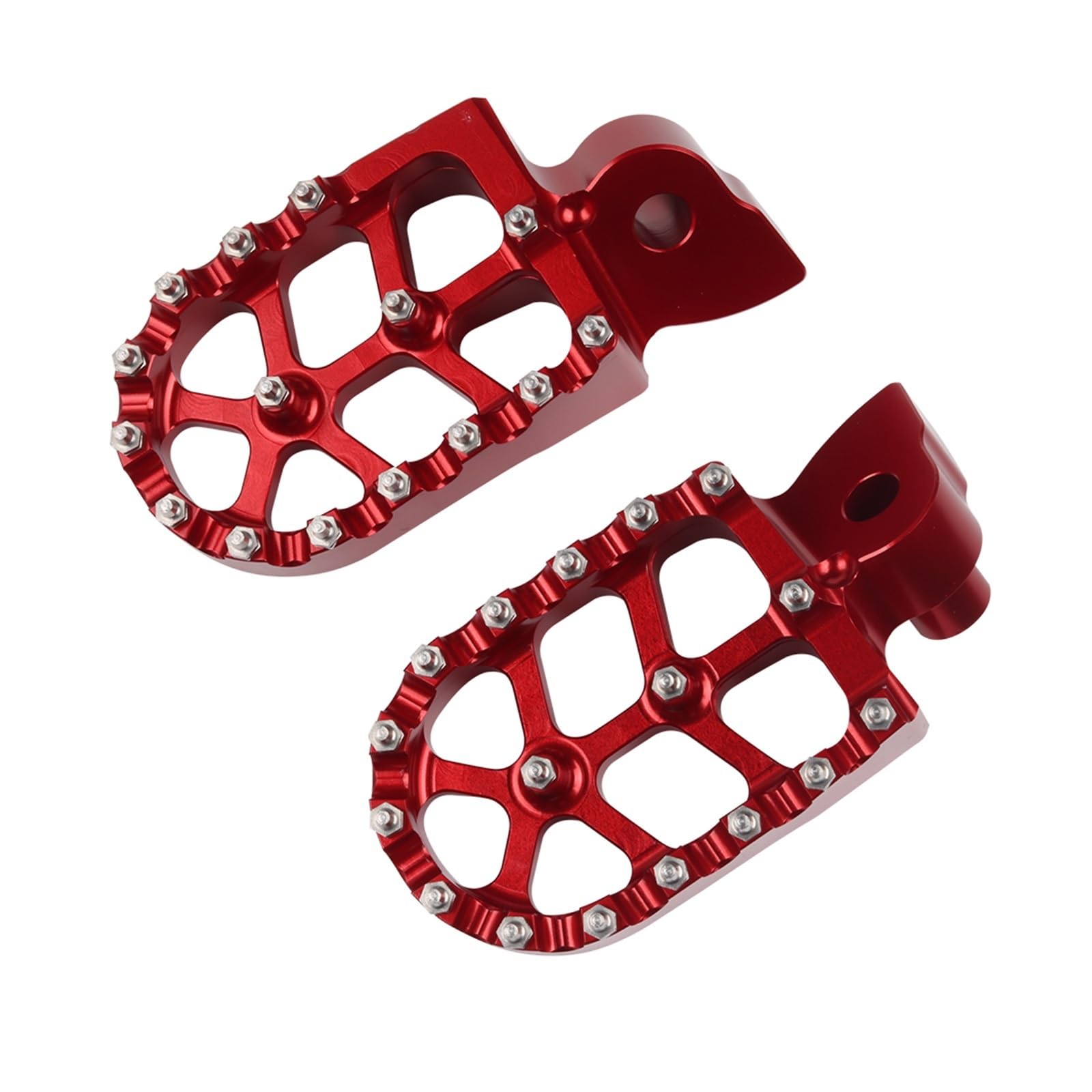 Fußrasten Motorrad Fußrasten Skidproof Pedal Breite Fußrasten Für YZ65 Für YZ85 Für YZ250 Für YZ250F 2018 2019 2020 2021 2022 2023(Red) von KZZYPJ