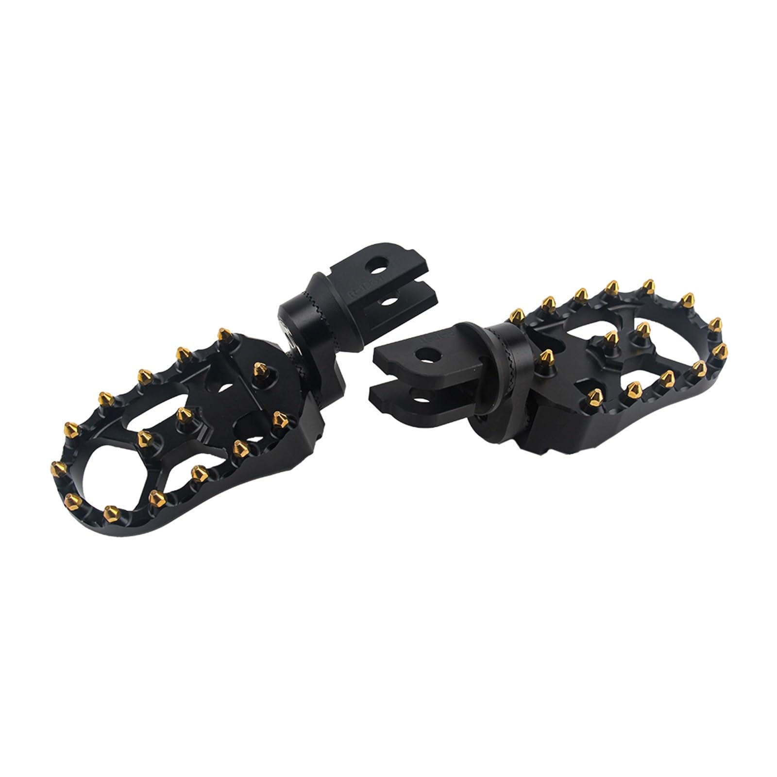 Fußrasten Motorrad Zubehör Fußrasten Fußstützen Fußrasten Fuß Pedale Für R1250R Für R1250RS 2019 2020 2021 2022(Black Gold) von KZZYPJ