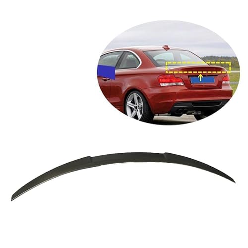 Auto Heckspoiler für BMW 1 Series E82 Coupe 2-Door 2007-2012,Kofferraumspoiler Heckflügel Spoiler,Auto Dekoration Zubehör von Ka6MDg