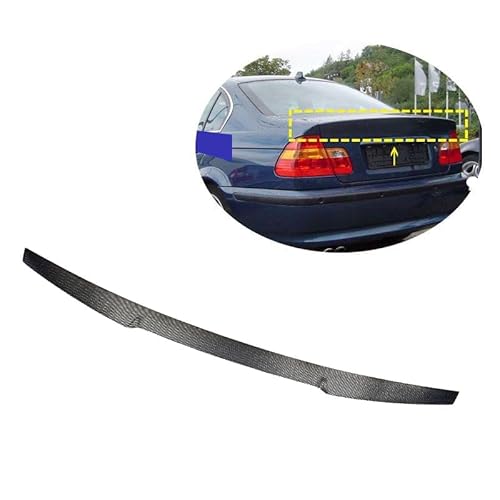 Auto Heckspoiler für BMW 3 Series E46 4Door 1996-2004,Kofferraumspoiler Heckflügel Spoiler,Auto Dekoration Zubehör von Ka6MDg