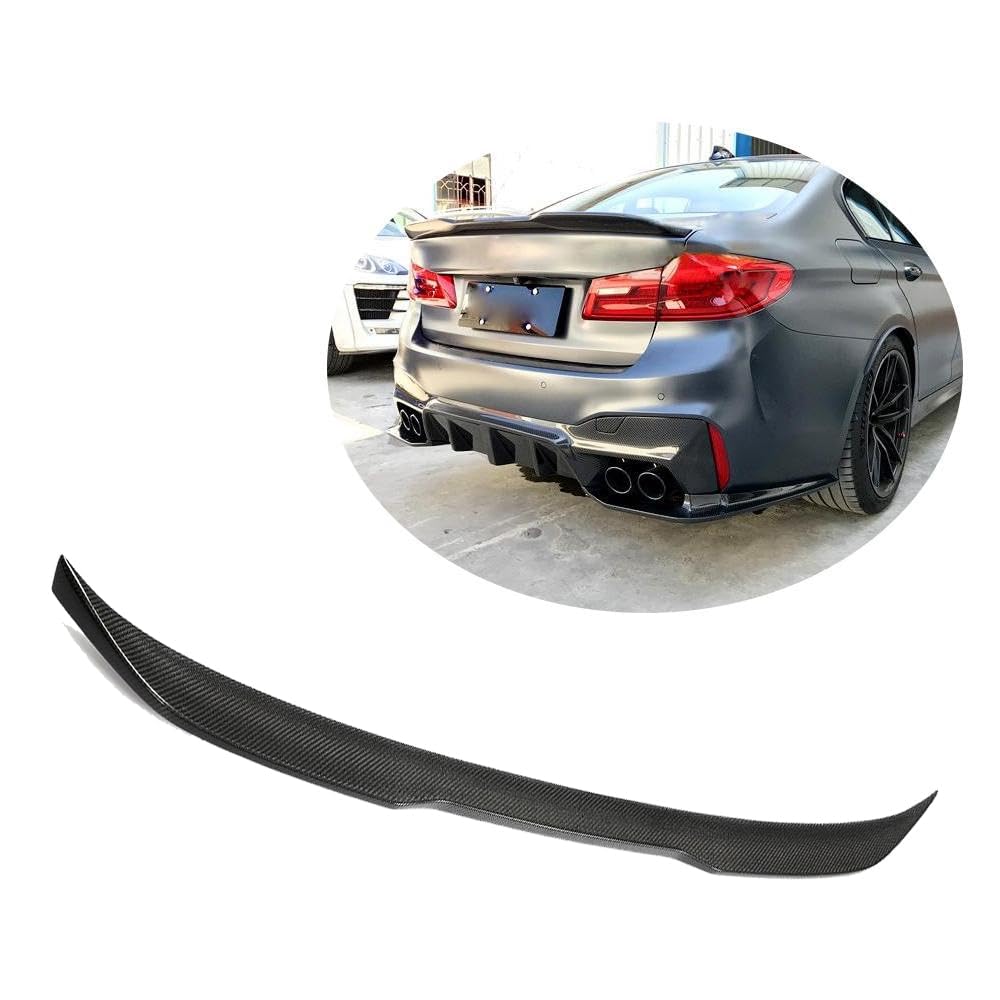 Auto Heckspoiler für BMW 5Series G30 G38 F90 M5 Sedan 4-Door 2018-2022,Kofferraumspoiler Heckflügel Spoiler,Auto Dekoration Zubehör von Ka6MDg