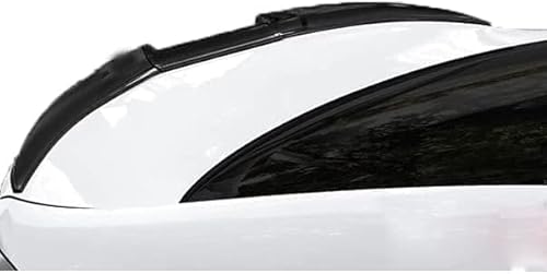 Auto Heckspoiler für BMW M6 F06 (4door) 2013 2014 2015 2016 2017 2018,Kofferraumspoiler Heckflügel Spoiler,Auto Dekoration Zubehör,A-Black von Ka6MDg